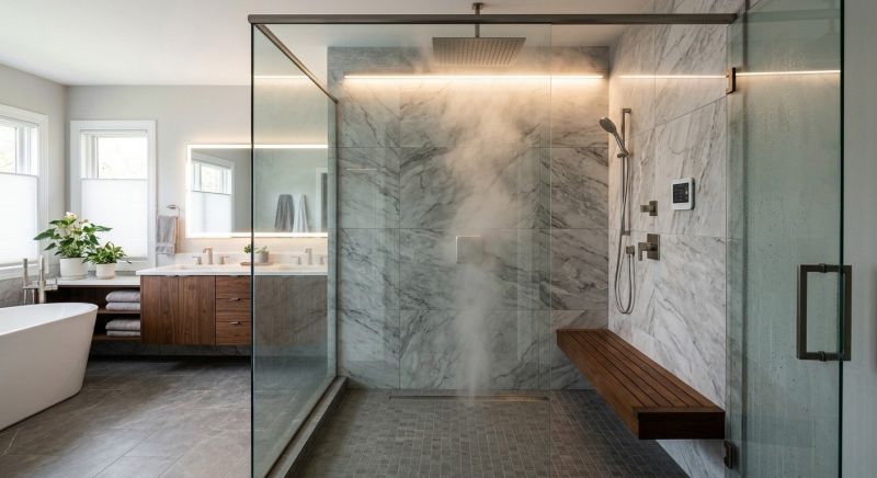 Granite Shower Installation in Charlotte County, FL